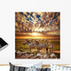 Zebras Herd African Savanna Wall Mural