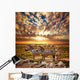 Zebras Herd African Savanna Wall Mural