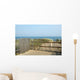 Atlantic Ocean through Fence Wall Mural