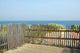 Atlantic Ocean through Fence Wall Mural