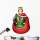 Young King With Crown Wall Decal