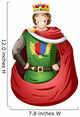 Young King With Crown Wall Decal