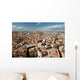 View over the rooftops of Valencia, Spain Wall Mural