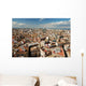 View over the rooftops of Valencia, Spain Wall Mural