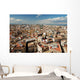 View over the rooftops of Valencia, Spain Wall Mural