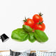 Basil and Cherry-tomatoes Wall Decal