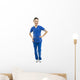 Healthcare Worker Scrubs Wall Decal