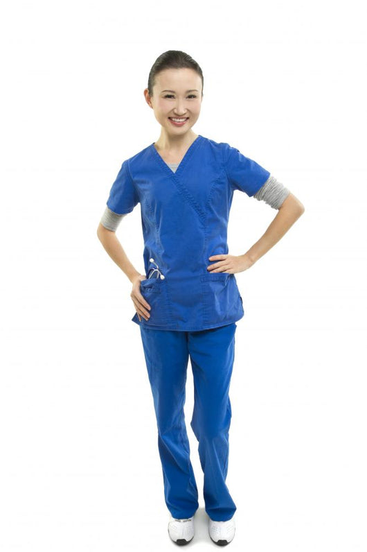 Healthcare Worker Scrubs Wall Decal