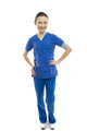 Healthcare Worker Scrubs Wall Decal