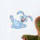 Laughing bunny Wall Decal