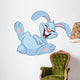 Laughing bunny Wall Decal