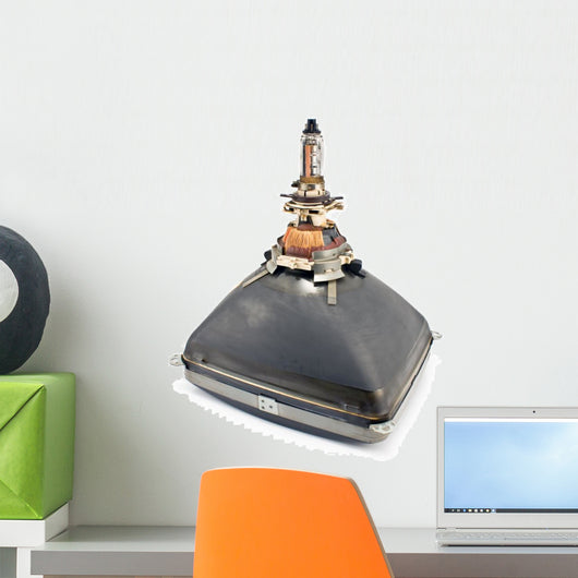 Back Old Television Cathode