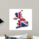 United Kingdom Flag Map