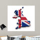 United Kingdom Flag Map
