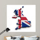 United Kingdom Flag Map