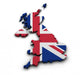 United Kingdom Flag Map