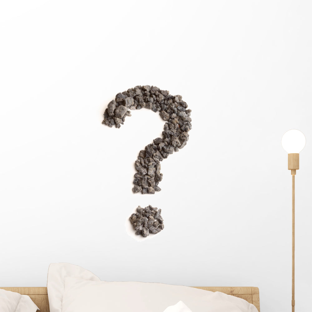 Question Mark Wall Decal – Wallmonkeys