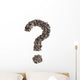 Question mark Wall Decal
