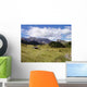 Moutain Valley and Cabin Wall Decal