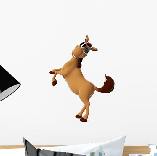 Toon Horse Wall Decal