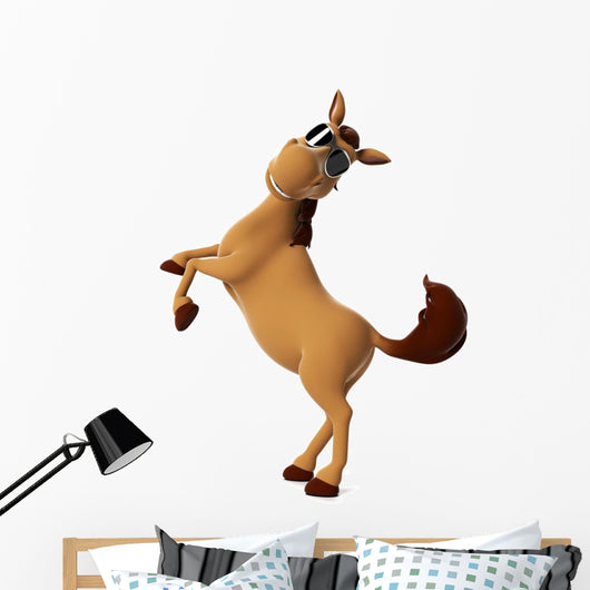 Toon Horse Wall Decal