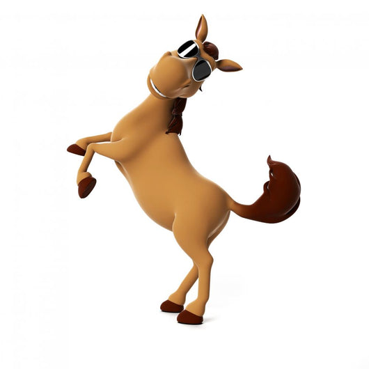 Toon Horse Wall Decal