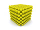 one cubic meter of tennis balls 3D Wall Decal