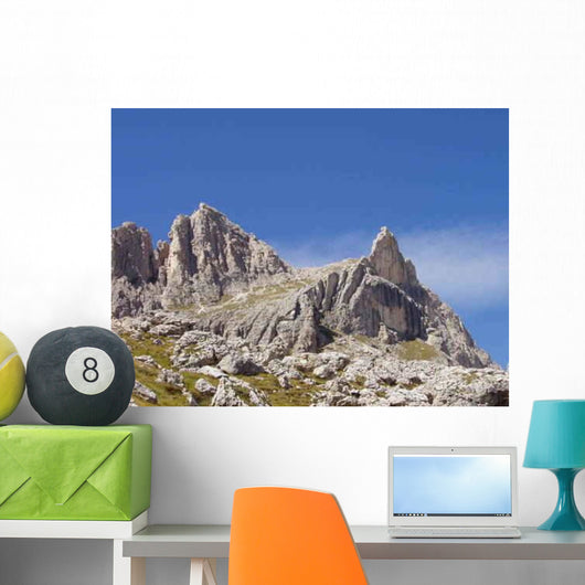 Craggy Mountain Top Wall Decal