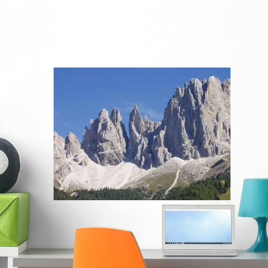 Jagged Moutain Range Wall Decal