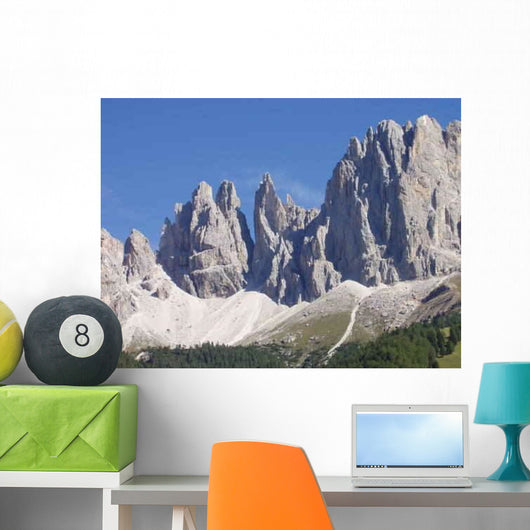 Jagged Moutain Range Wall Decal