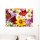 Beautiful Bouquet Bright Wildflowers