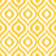 Seamless Retro-Modern Ikat Pattern Wall Decal