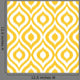 Seamless Retro-Modern Ikat Pattern Wall Decal