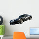 Dark Grey American Muscle Car Wall Decal
