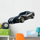 Dark Grey American Muscle Car Wall Decal