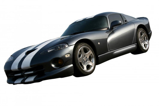 Dark Grey American Muscle Car Wall Decal