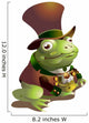 Distinguished Frog Wall Decal