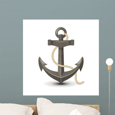 Anchor shown on a wall