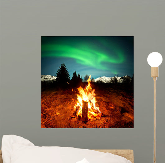 Camp Fire Watching Northern