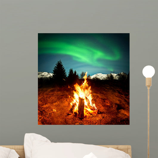 Camp Fire Watching Northern