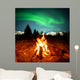 Camp Fire Watching Northern