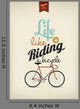 Retro Illustration Bicycle
