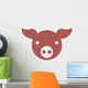 pig - symbol Wall Decal
