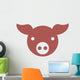 pig - symbol Wall Decal