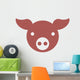 pig - symbol Wall Decal
