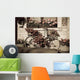 Le Velo Fleuri Wall Decal