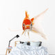 Red and White Koi Fish Wall Decal