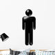 man one symbol Wall Decal