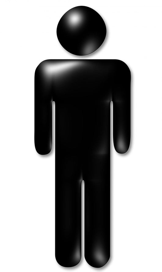 man one symbol Wall Decal