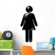 woman female symbol Wall Decal